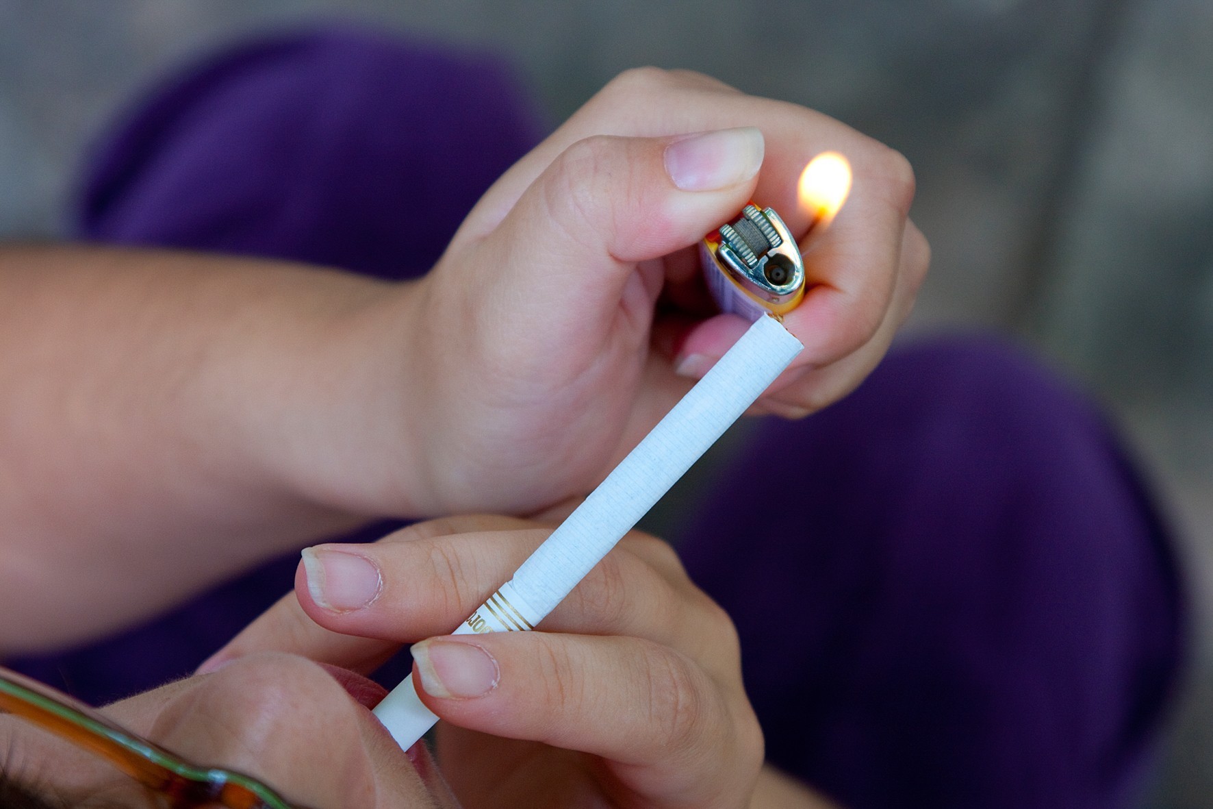 Quantos fumar para receber a dependência